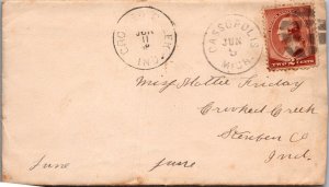 1860s Cassapolis Mich - F59825