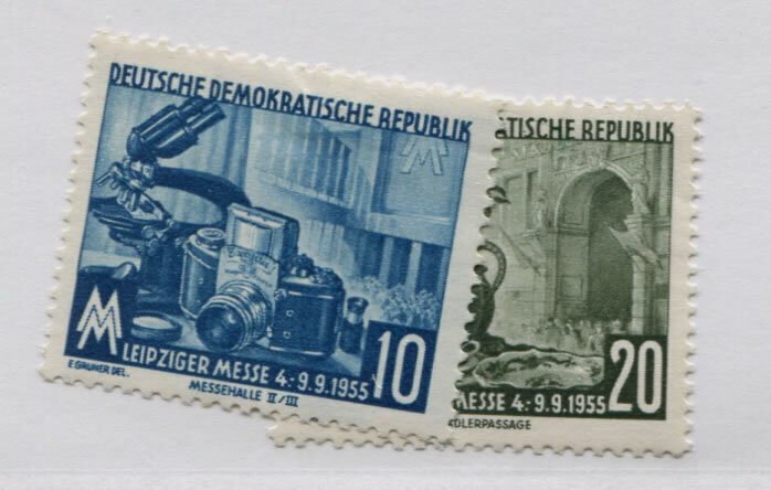 GERMANY DDR  253-54  MNH