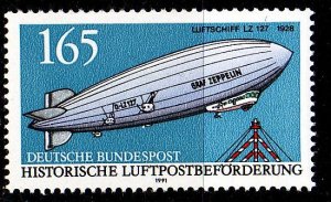 GERMANY BUND [1991] MiNr 1525 ( **/mnh ) Flugzeug