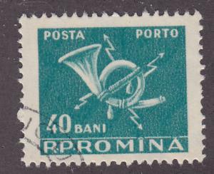 Romania J119 Postage Due 1957