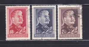 Hungary 864-866 Set U Joseph Stalin