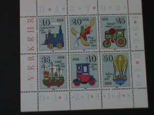 ​GERMANY DDR-1980-SC#2149- CHILDREN'S TOYS MNH-S/S VF LAST ONE-HARD TO FIND