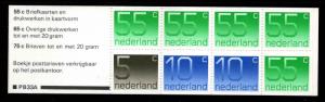 Netherlands Scott 536g Booklet 1986