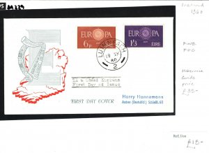 EIRE Ireland Fine First Day Cover EUROPA FDC Cat £35 1960 {samwells-covers}DA229