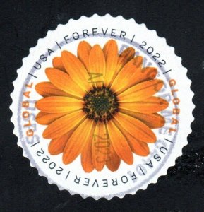 SC# 5680 - ($1.45) - African Daisy, Global, Used Single Off Paper