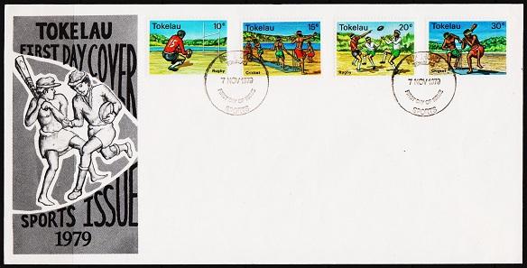 Tokelau. 1979 FDC. Local Sports. Fine Used