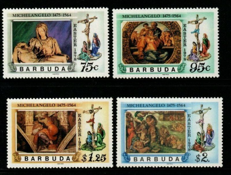 BARBUDA SG390/3 1978 EASTER MNH