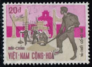 Viet Nam (South) #375 Reconstruction of Hue; Used (0.50)