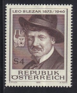 Austria  #947  MNH  1973  Leo Slezak