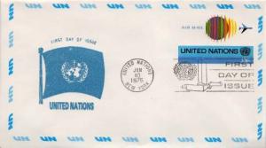 United Nations, First Day Cover, Postal Stationery