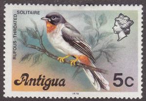 Antigua 410  Rufous-Throated Solitaire 1976