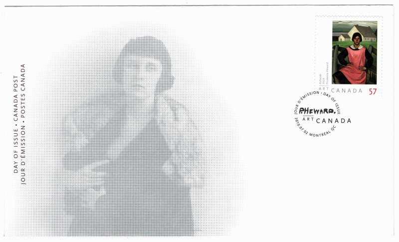 Canada FDC - Canadian Artists - Prudence Heward - Rollande # 2395