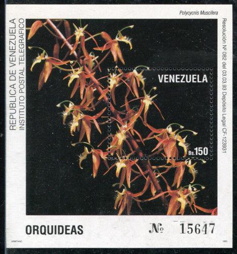 Venezuela 1509, MNH, Flowers Orchids. x1425