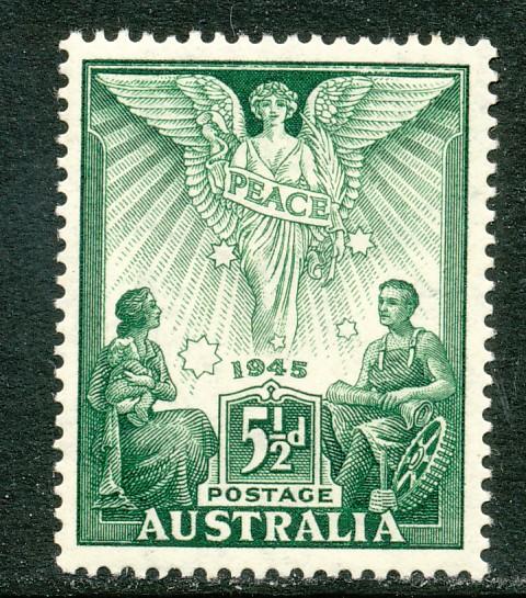 Australia #202 mint hinged, Peace