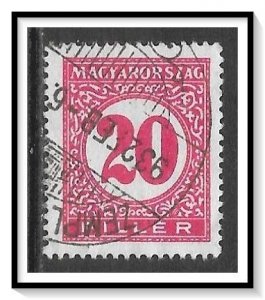 Hungary #J122 Postage Due Used