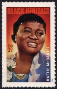 SC#3996 39¢ Hattie McDaniel Single (2006) SA