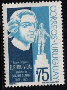 1974 Uruguay portrait and Statue founding San Jose de Mayo #887 ** MNH