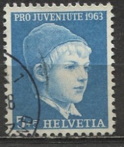 Switzerland 1963: Sc. # B329; Used Single Stamp