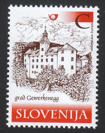 Slovenia: 2004 Castle Definitive 'C' rate Gewerkenegg  MNH