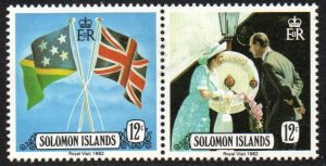Solomon Islands Sc #478-479 Mint Hinged pair