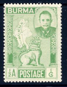 Burma  85  f/vf  og   