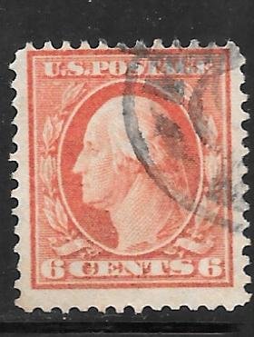 USA 379: 6c Washington, used, F