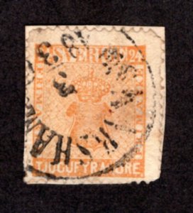 Sweden #10 Used *Minor Fault* ~jm-3302