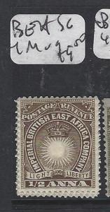 BRITISH EAST AFRICA (P3103B) SUN 1/2A  SG 4  MOG 