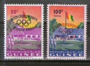 Guinea 201-202 MNH