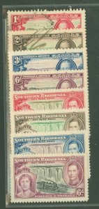 Southern Rhodesia #33-6/38-41  Single (Complete Set)