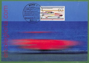 ag7279 - GERMANY - MAXIMUM CARD - 14.07.1983 - transport, cars-