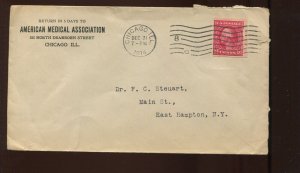 409 Schermack Used on American Medical Association Chicago  Cover MG571