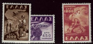 Greece SC#517-519 MNH VF SCV$23.00...!!