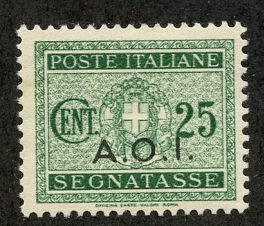 Italian East Africa, Scott #J4, Unused, Hinged