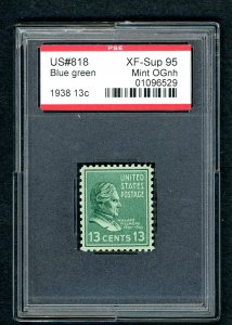 US 818 Mint Ognh PSE XF-Sup 95 Encapsulated