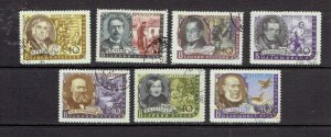 RUSSIA - 1959 RUSSIAN WRITERS - SCOTT 2175 TO 2178C - USED