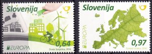 Slovenia 2016 ☀ Europa CEPT - Think Green - Environment ☀ MNH**