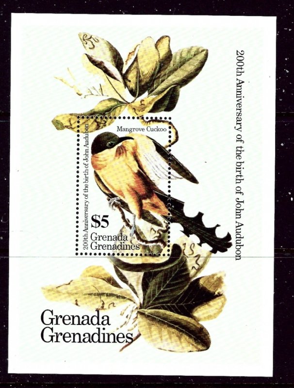 Grenada Grenadines 641 Birds S/S    (ap3299)