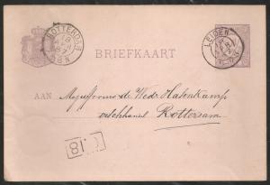 Netherlands, Government Postal Card