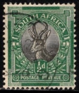 1926-1927 South Africa Scott #- 23a,b-25a,b Definitive Issue Set/6 Used