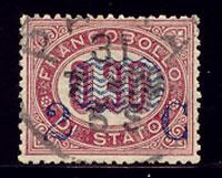 ITALY Scott #40, Sassone #32, Used, Cat. $25.00