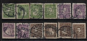 Denmark 164-175 Set Used (2)