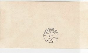 Switzerland 1961 Automobil Post Slogan Cancel  Cinderella Stamps Card Ref 29258