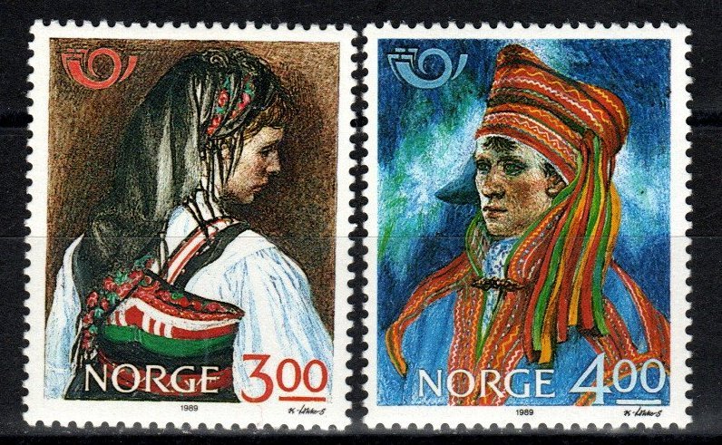 Norway #940-1 MNH CV $3.25 (Z9749)