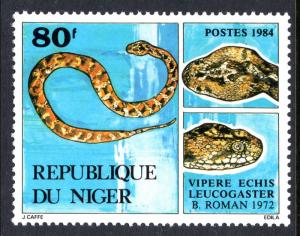 Niger 666 Snake MNH VF