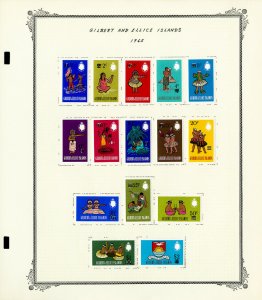 Gilbert & Ellice Mint 1930s to 1970s Clean Stamp Collection