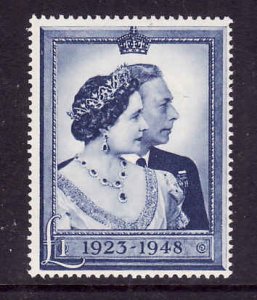 Great Britain-Sc#268-unused NH Omnibus-KGVI-Silver Wedding-1948-