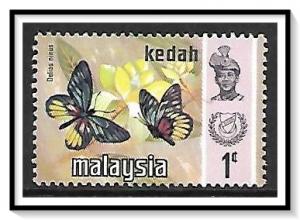 Kedah #113 Sultan & Butterflies MNH