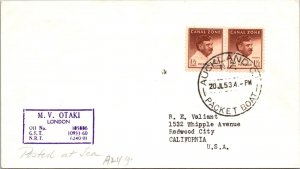 New Zealand 1953 - MV Otaki - Auckland Packet Boat - F74574