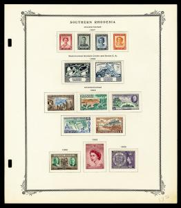 Southern Rhodesia 1924 to 1964 Stamp Collection